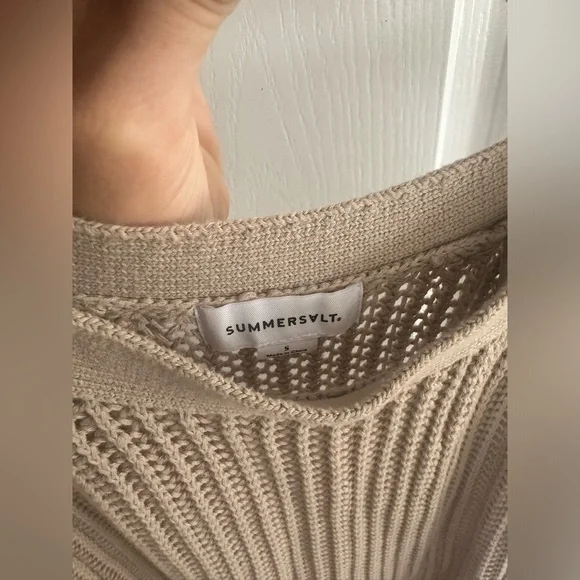 Summersalt Tan Knit Swim Coverup - Picture 4 of 5